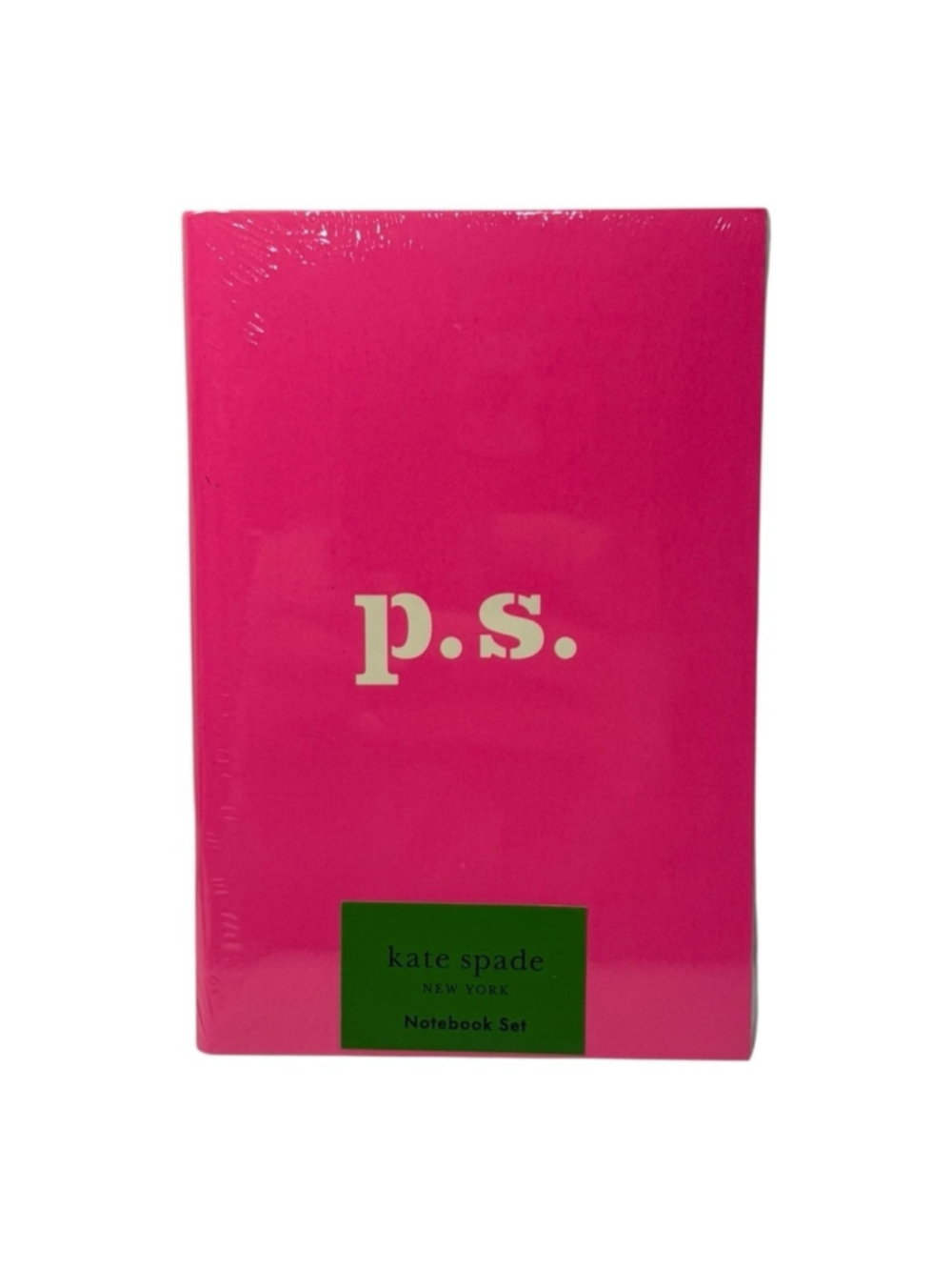 kate spade new york “P.S.” Notebook Set – Pink & Orange – New Sealed